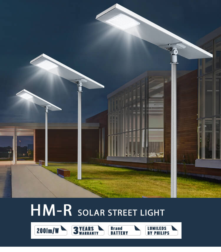 LED SOLAR STREET LIGHTS MANUFACTURER SUPPLIER CHINA HM R 1